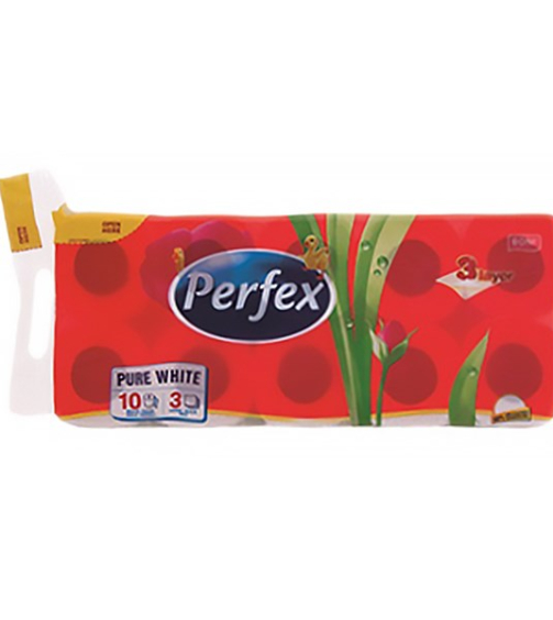 Toalettpapir_PERFEX_3_retegu_10_tekercses